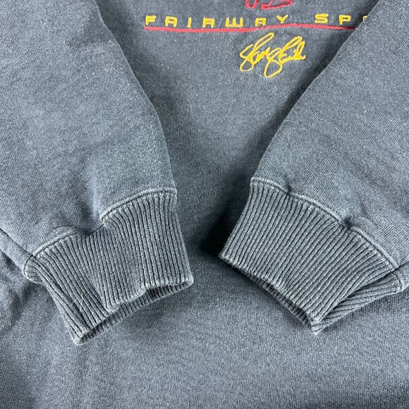 VTG 90s Fairway Steve Stricker Golf Sweatshirt Extra Extra Large Blue Crewneck - Picture 5 of 16